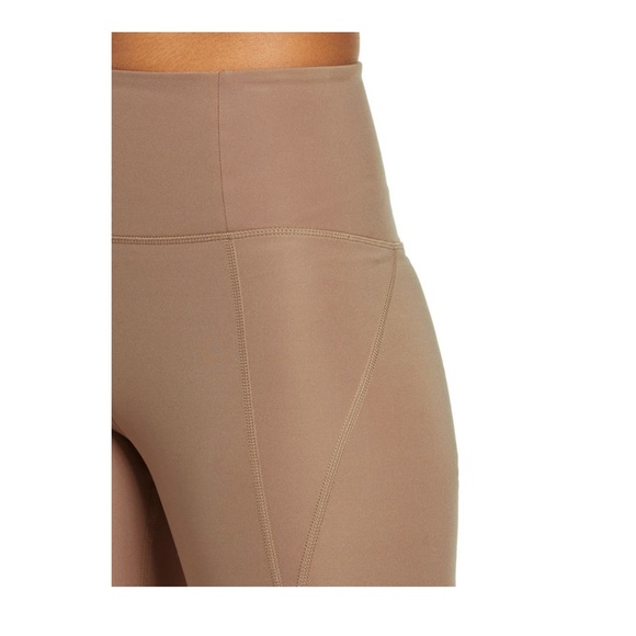 Girlfriend Collection High Waisted Capri Leggings Brownie - Picture 4 of 8